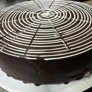 Black & White Mouse Cake