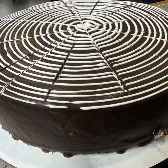 Black & White Mouse Cake.