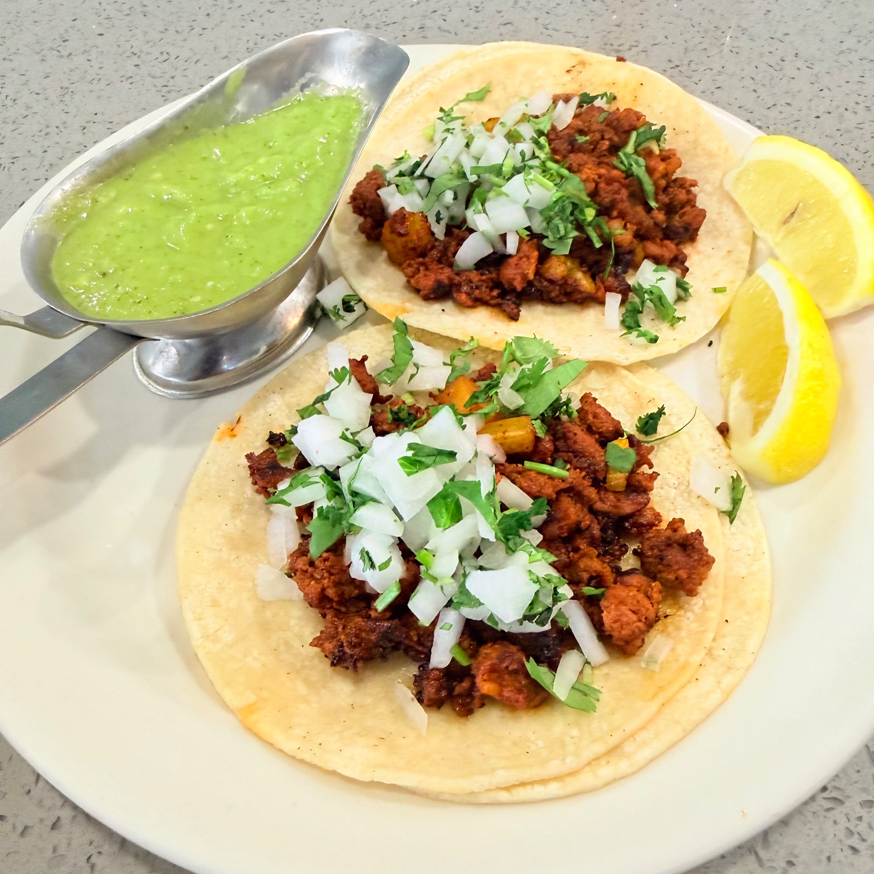 Tacos al pastor.