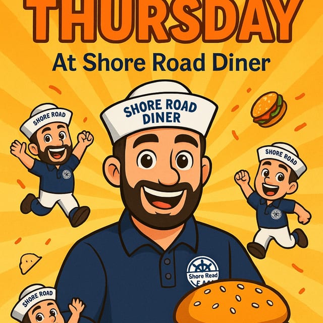 🍔 Burger Thursday at Shore Road Diner