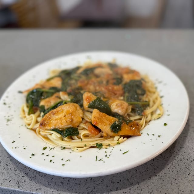 Chicken Pomodoro (lunch).