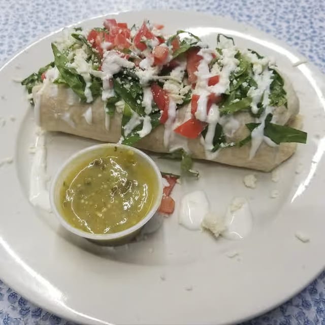 Mexican Burrito - The Mexican Corner.
