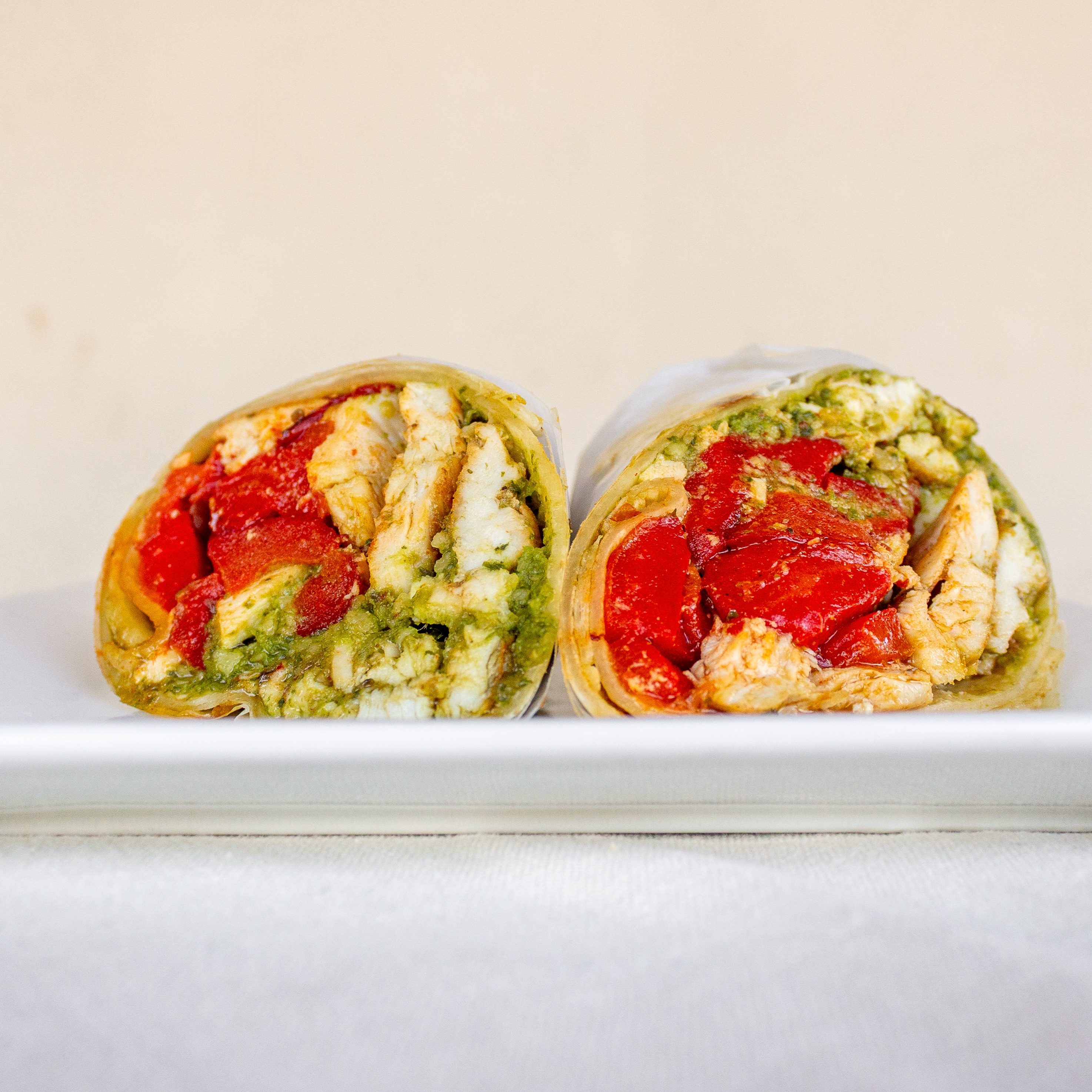Chicken Florentine Wrap.