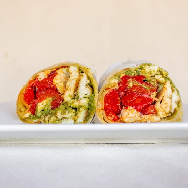 Chicken Florentine Wrap.