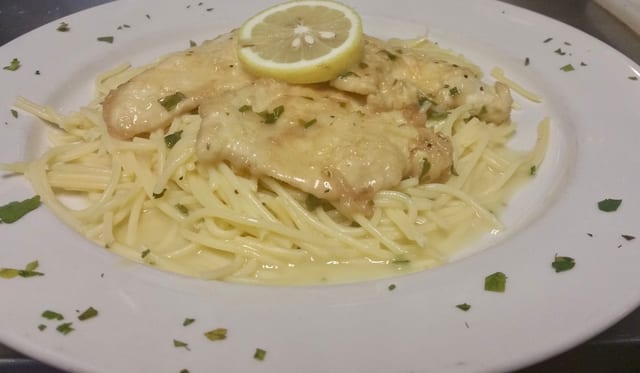 Chicken Francese Dinner Special.
