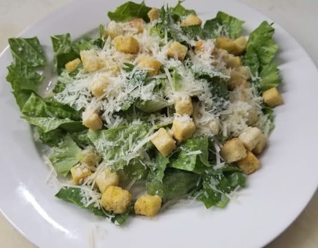 Caesar Salad Tray.