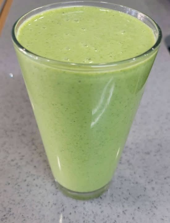 Incredible Hulk Smoothie.